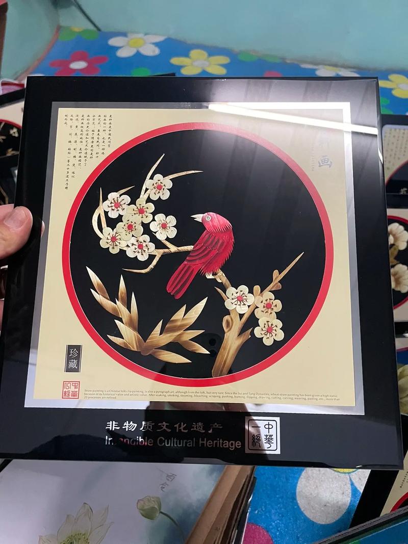 麥秸畫 傳承千年的傳統(tǒng)工藝美術